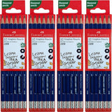 Faber-Castell 2HB Graphite Pencils – 4 Boxes of 12 (48 Pencils)