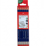 Faber-Castell 2HB Graphite Pencils – 4 Boxes of 12 (48 Pencils)