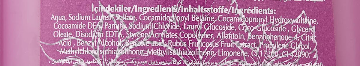 Hobby bathing Liquid soap - Raspberry and Blackberry , 500 ml