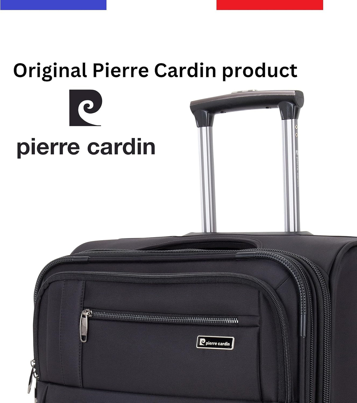 Pierre Cardin PC85175 Premium Rolling Laptop Bag with TSA Anti-Theft Lock – Water-Resistant Pilot Briefcase for Business Travel