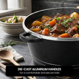 Vogati Casserole With Lid 32cm, 12 Ltr