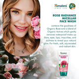 Himalaya Rose Micellar Make Up Removing Face Wash 150ml