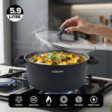 Vogati Casserole With Lid 28cm, 8 Ltr