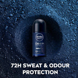 Nivea Men Deep Darkwood Anti-Perspirant Roll-On 50ml