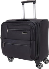 Pierre Cardin PC85175 Premium Rolling Laptop Bag with TSA Anti-Theft Lock – Water-Resistant Pilot Briefcase for Business Travel