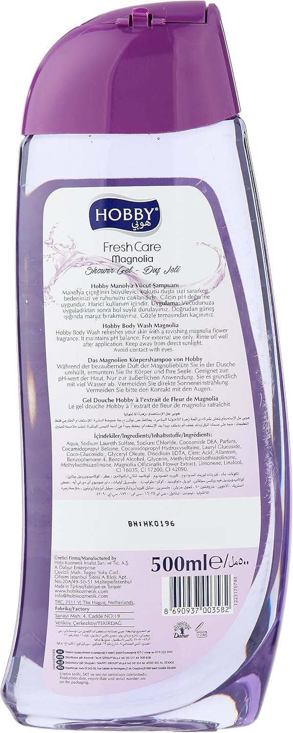 Hobby bathing Liquid soap - Magnolia Flower, 500ml