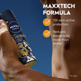 Nivea Men Deep Extreme MaxxTech Deodorant Spray with Black Carbon 150ml
