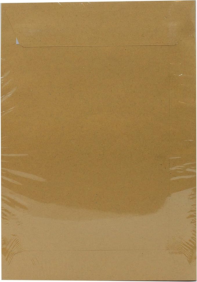 PSI Envelopes A5 Brown 90 GSM Pack of 50 Pieces-Peal & Seal
