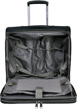 Eminent V135-17 Water-Repellent Multi-Compartment Unisex Pilot Case Trolley for Office & Business Travel – Black