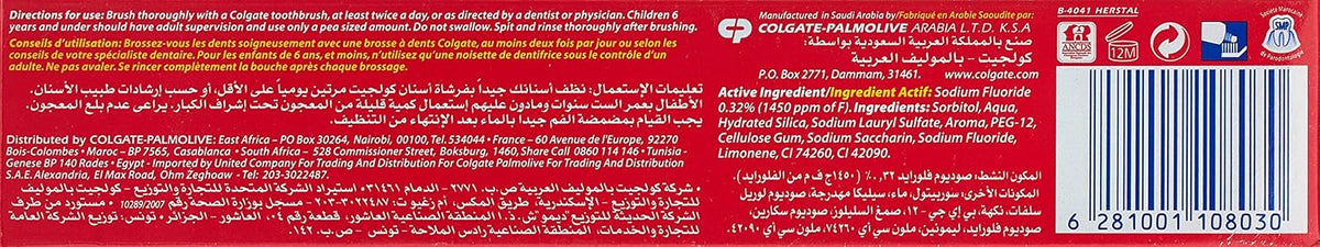 Colgate Fresh Confidence Mint Toothpaste, 125 ml