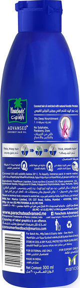 Parachute Advansed Keratin & Coconut Hair Oil 300ml