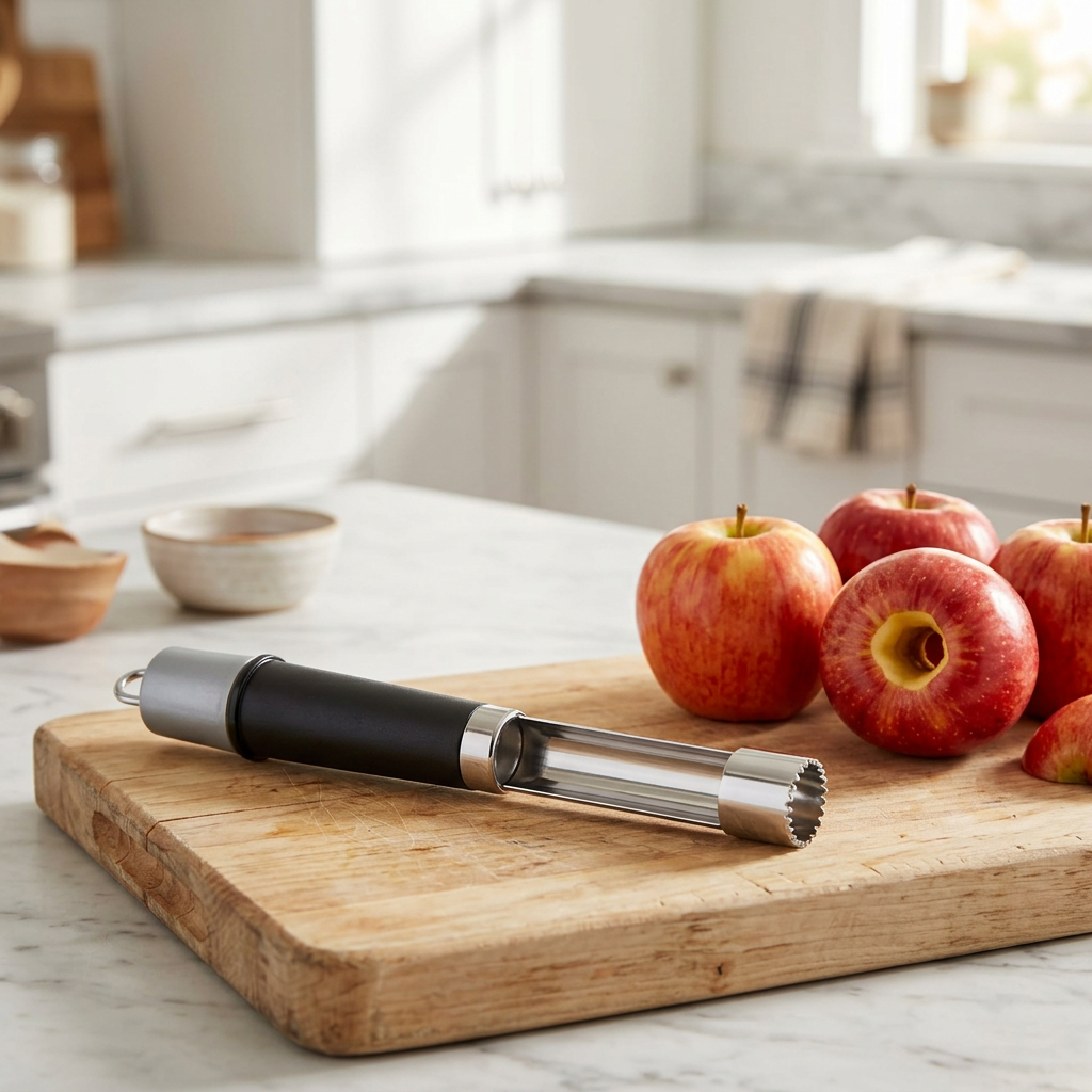Prestige Stainless Steel Apple Corer - 25cm