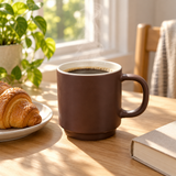 Ceramic Mug Brown - 420ml