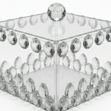 Glass Candy Pot with Lid - 16×10cm