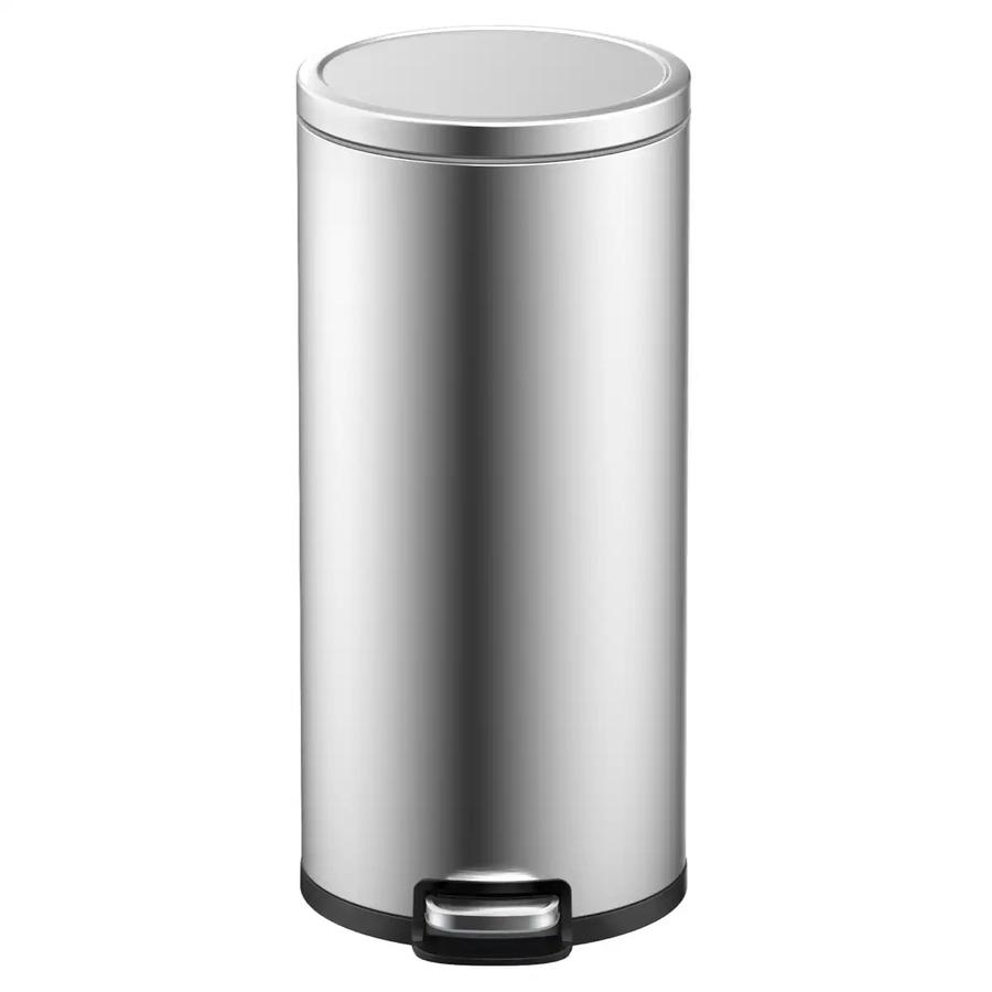 Eko Serene Stainless Steel Step Bin, 30 L