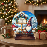 Ceramic-Coated Christmas Coaster - 20cm