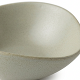 Ceramic Bowl with Rounded Triangular Design - 16×14cm