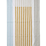 BTC Bath Towel White with Blue - 70×140cm