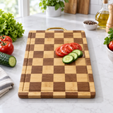 Jinzifeng Wooden Rectangular Chopping Board - 38×28cm