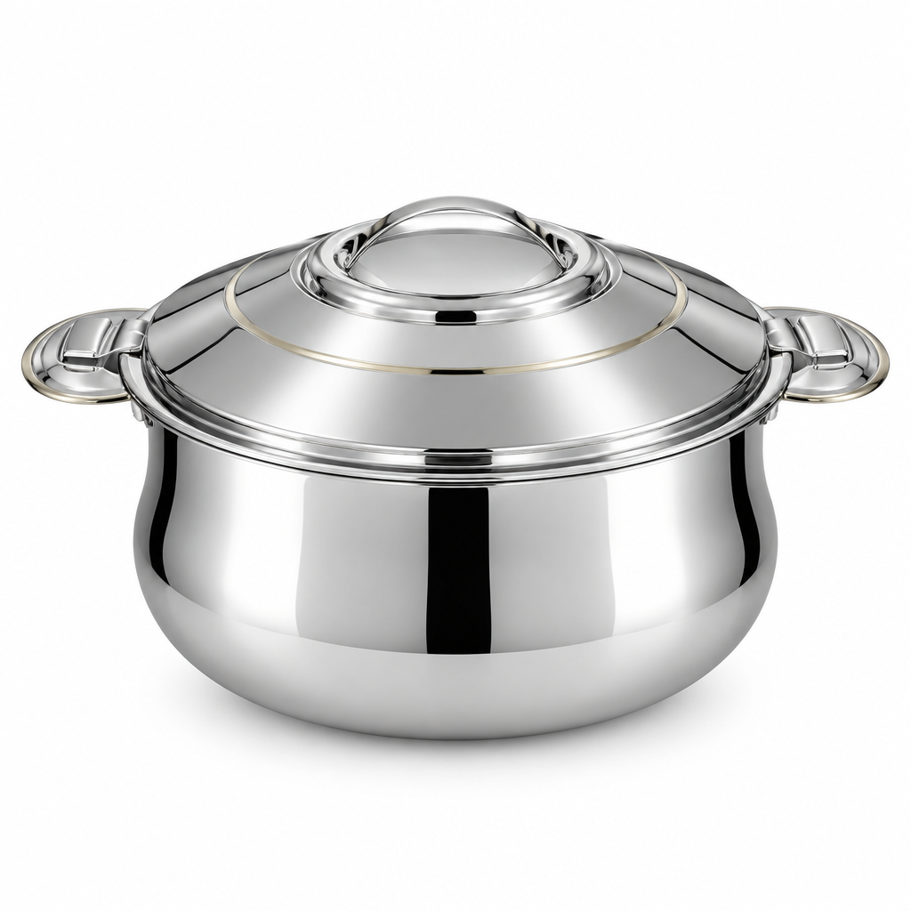 Sanjana Sabia Stainless Steel Hotpot Silver - 2000ml