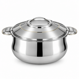 Sanjana Sabia Stainless Steel Hotpot Silver - 2000ml