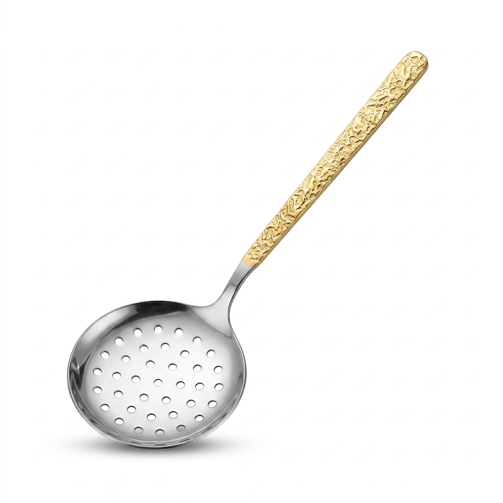 Yuniverse Stainless Steel Skimmer Gold & Silver - 25cm