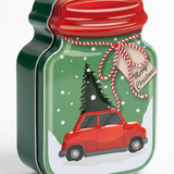 Metal Christmas Candy Box - 15×10cm