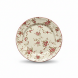 Legend Floral Ceramic Chop Plate Cream - 12.1 Inch