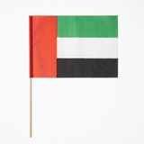 UAE Flag with Wooden Stick 12 piece Set – 20×23cm