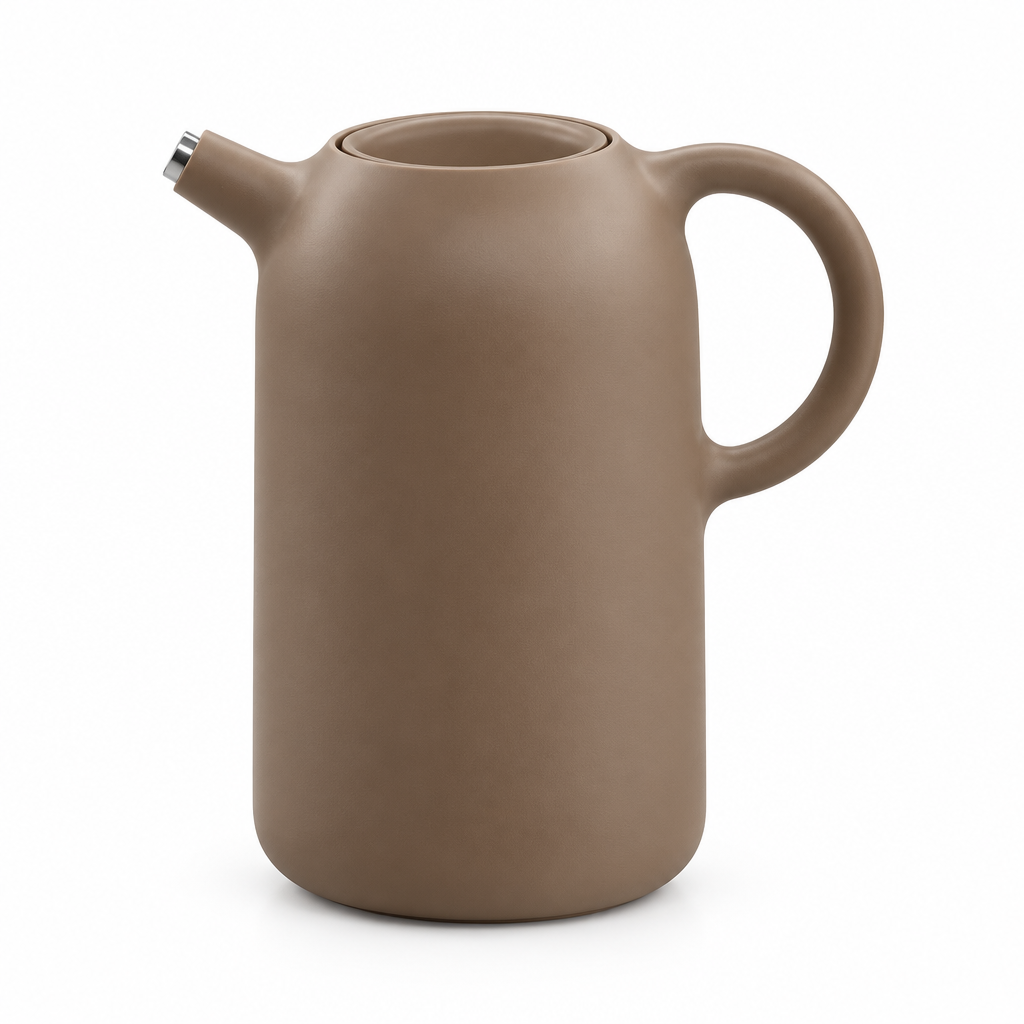 Eva Solo Vacuum Flask Taupe Brown - 1 Litre