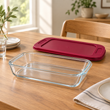 Beyti Glass Baking Dish with Lid - 1600ml