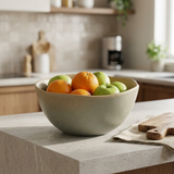 Ceramic Bowl with Wavy Rim – 23cm