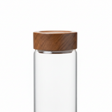 Glass Jar with Wooden Lid - 450ml