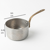 Kitchen Master Stainless Steel Saucepan with Long Handle – 9.5 × 5.25 cm