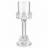 Crystal Floral Candle Holder - 24x6cm