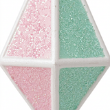 Plastic Christmas Hanging Decoration -  10cm