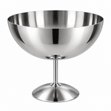 Stainless Steel Pedestal Ice Cream Bowl – 23×20cm
