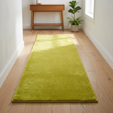 Fur Door Mat Lime Green – 60×150cm