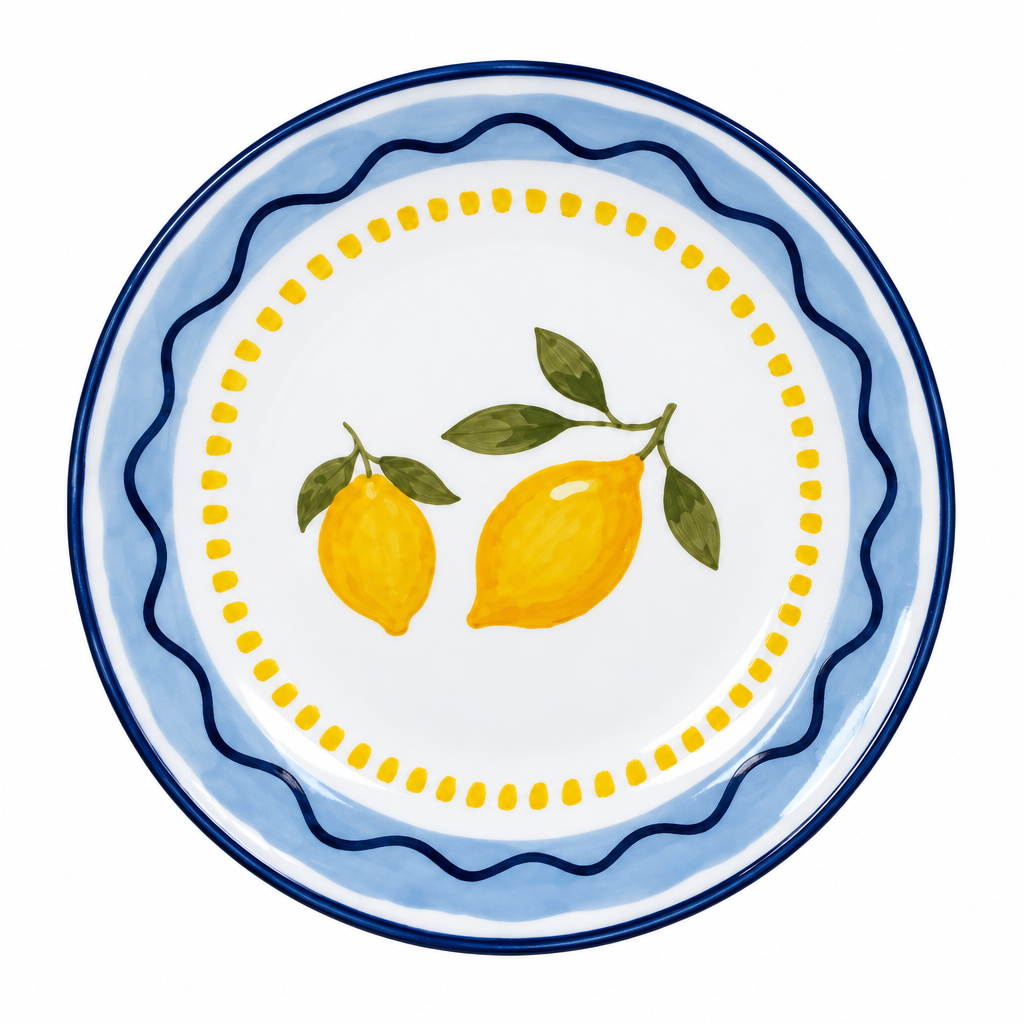 Luhpar Ceramic Dessert Plate - 19.5cm