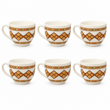 Hamid 6-Piece Tea Cup Set - 200ml