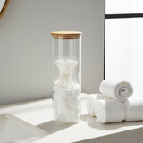 Glass Storage Jar with Bamboo Lid - 1800ml
