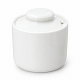Porceletta Porcelain Sugar Pot with Lid White - 350ml