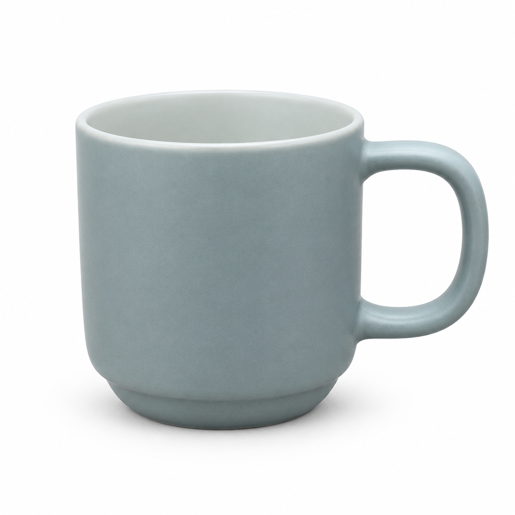 Ceramic Mug Light Grey - 420ml