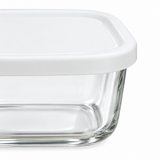 Igloo Glass Food Container with White Lid - 13cm