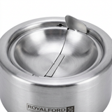 Royalford Metal Ashtray Silver - 12cm