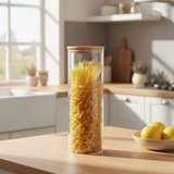 Glass Storage Jar with Bamboo Lid - 1800ml