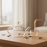 Clear Glass Tea Pot with Lid - 250ml