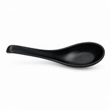 RK Melamine Soup Spoon Black - 14.5cm