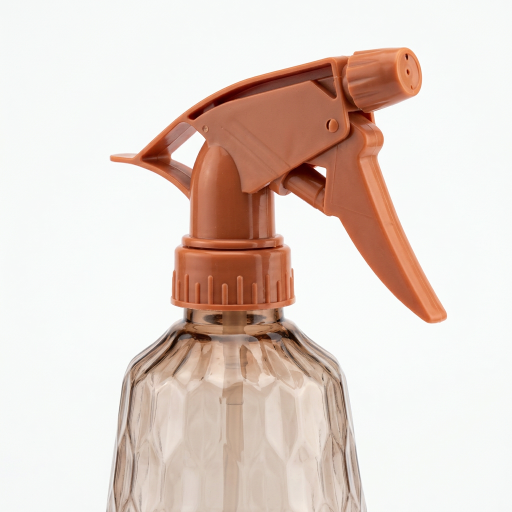 Plastic Trigger Spray Bottle Smoky Brown - 500ml
