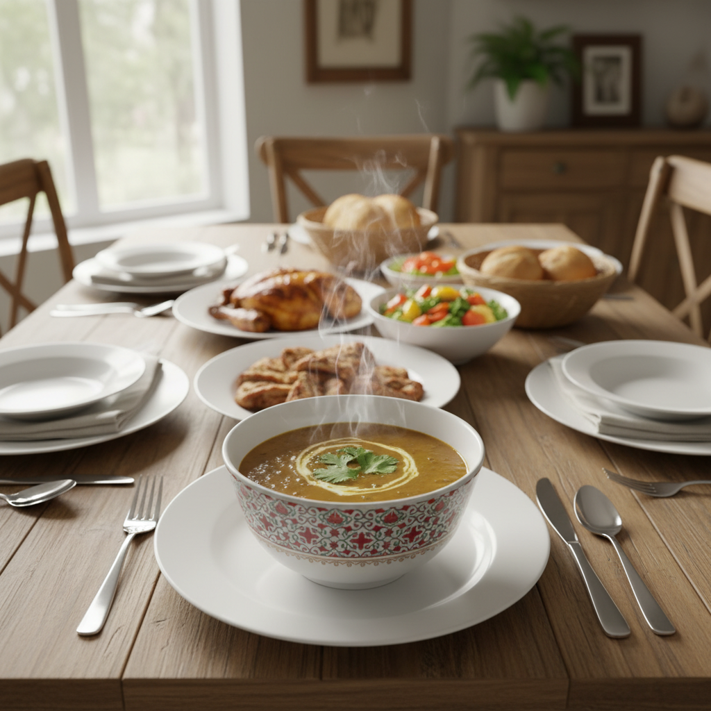 Dine Melamine Soup Bowl - 3.5 Inch
